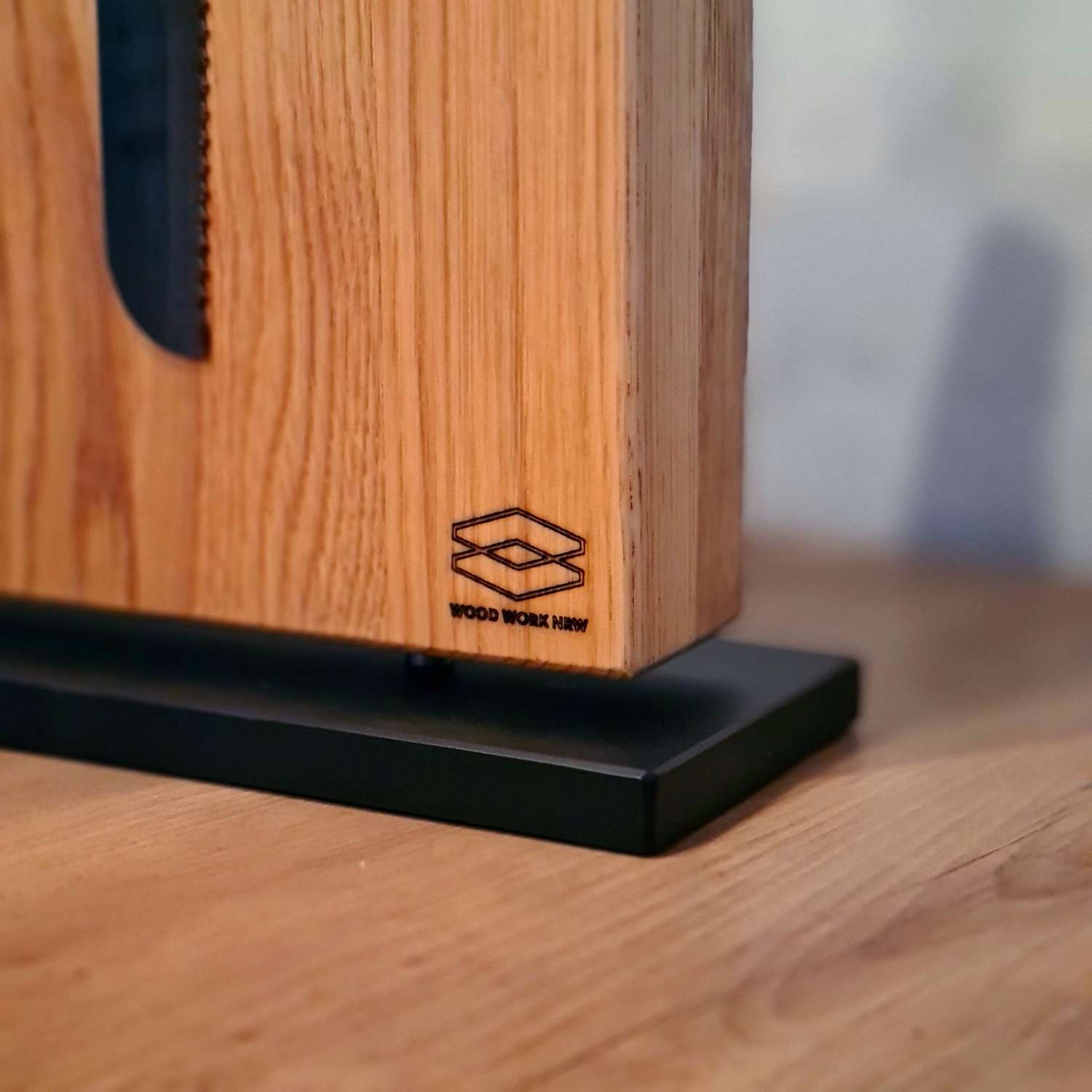 Magnetischer Messerblock - Massivholz - Wood Work NRW