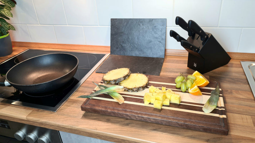 Designer Schneidebrett - Schneidebrett aus Holz - Wood Work NRW