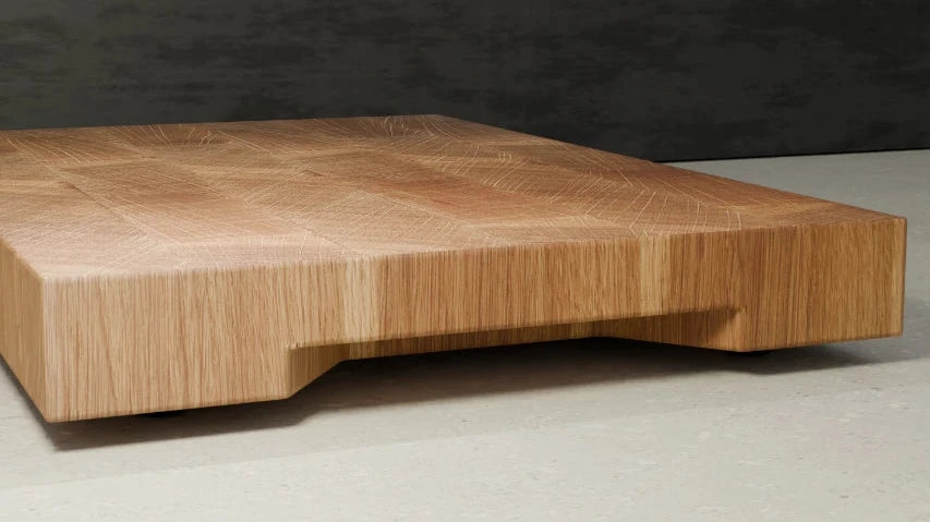 Stirnholz_Schneidebrett_Eiche_Holz_Griffmulde