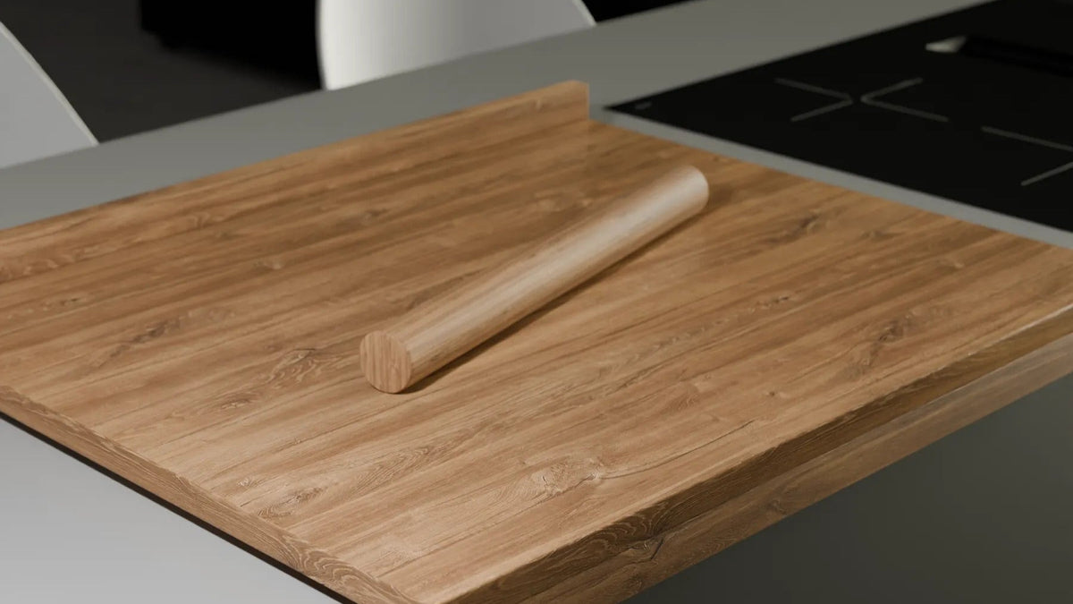 Teigrolle aus Holz rund, 3,5 cm – handgefertigt