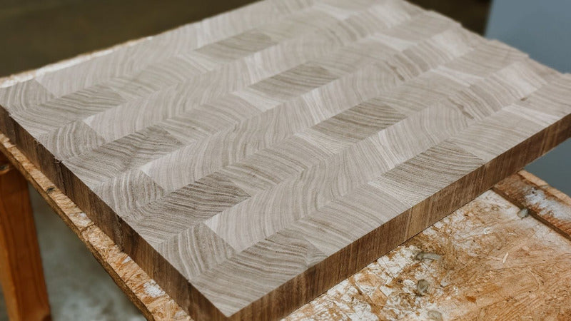Wood Work NRW - Stirnholz Schneidebrett Plangeschliffen