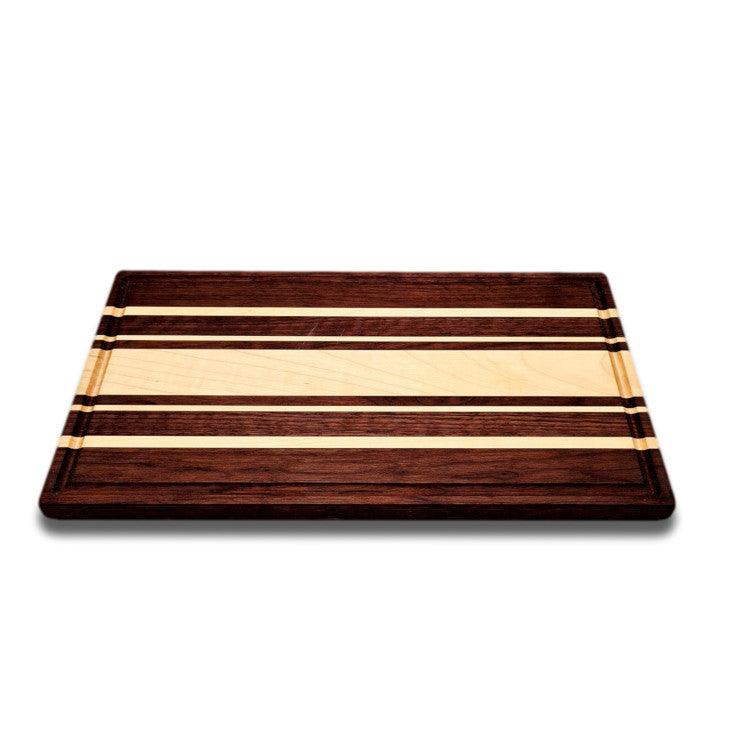 Woodwork NRW - Schneidebrett - Alice - Saftrille - Nussbaum - Ahorn