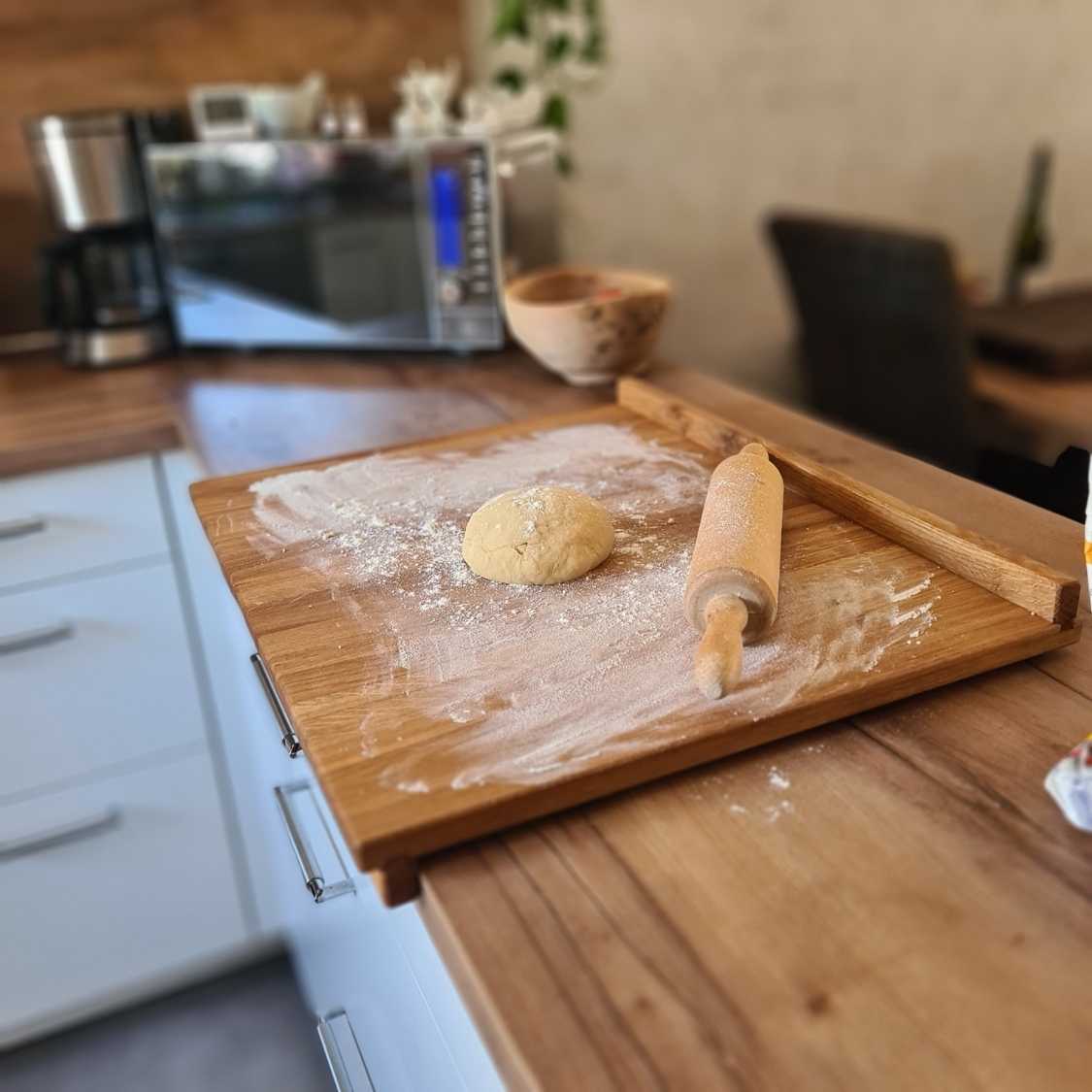 Planche à pâtisserie en chêne "Hildegarde" 