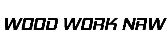 Wood Work NRW - Schriftzug
