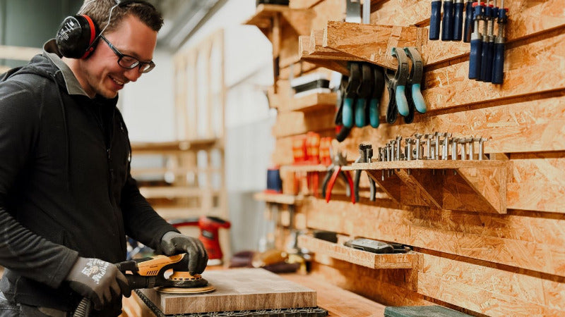 Wood Work NRW - Stirnholz Schneidebrett Schleifen