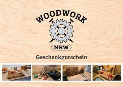 Wood Work NRW - Geschenk Gutschein